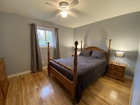 /buck lake cottage rental 31~ Bedroom Upstairs, Queen Bed